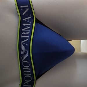 Emporio Armani Men's Stretch Cotton Jokstrap, Medium